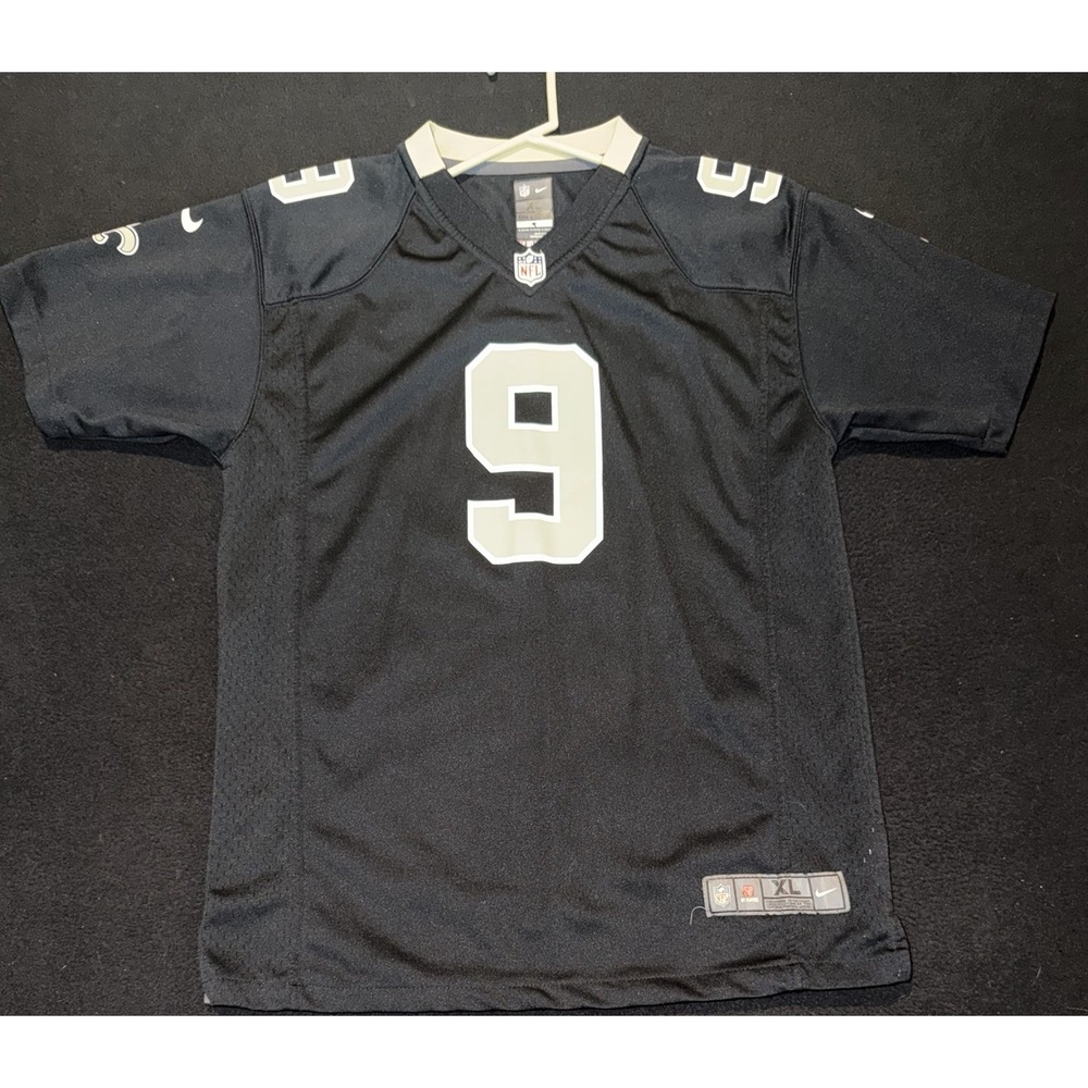 Nike NFL New Orleans Saints Drew Brees Youth Size X-Large Football Jersey